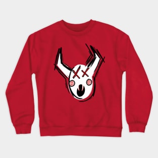 Sketchy Vampire Clown Demon Crewneck Sweatshirt